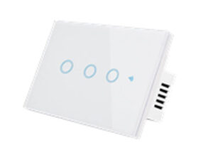 Smart Switch Wifi ปุ่มสัมผัส 3 ปุ่ม สีขาว